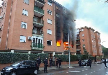 La AMPA del 'Garcilaso de la Vega' pide ayuda para la familia que perdió todo en el incendio ocurrido en Toledo