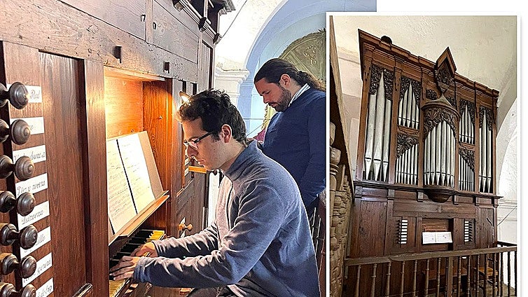 Una joya del Barroco resuena de nuevo en la Sierra de Aracena