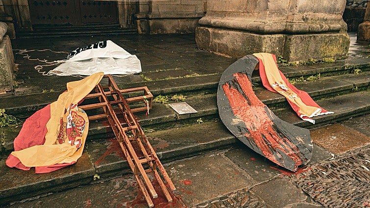 La semana de ataques «antiespañoles» de los 'cachorros' de Bildu pone al partido de Otegi y sus socios frente al espejo