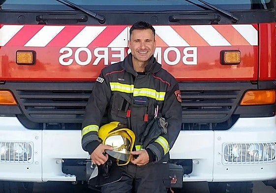 Javier Rodríguez fue el primer en intervenir en el siniestro, ese día libraba