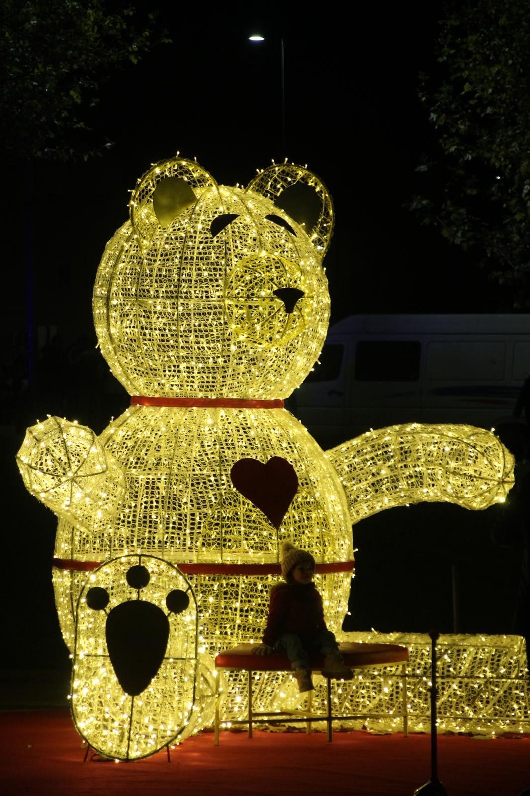 Decoración luminosa en Arroyo de la Encomienda (Valladolid)
