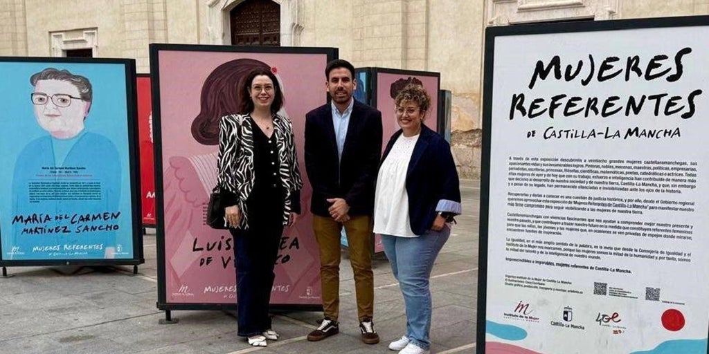 Toledo acoge la exposición itinerante Mujeres referentes de Castilla-La Mancha