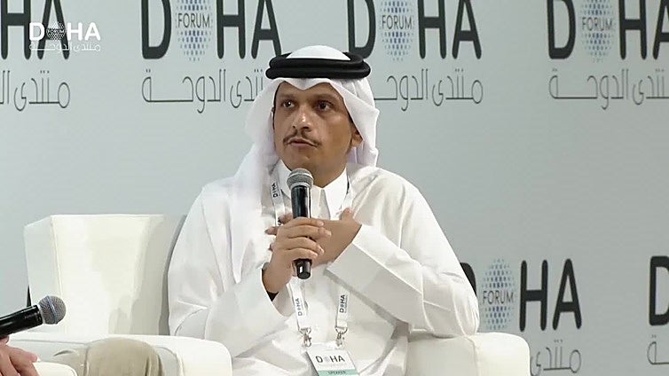 Catar advierte: "No pagaremos por reconstruir lo que otros destruyen"