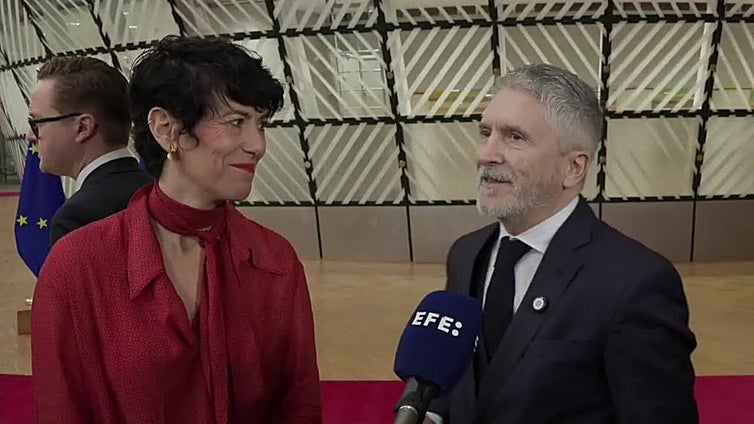 Sáiz y Grande-Marlaska asisten al Consejo europeo de Justicia e Interior