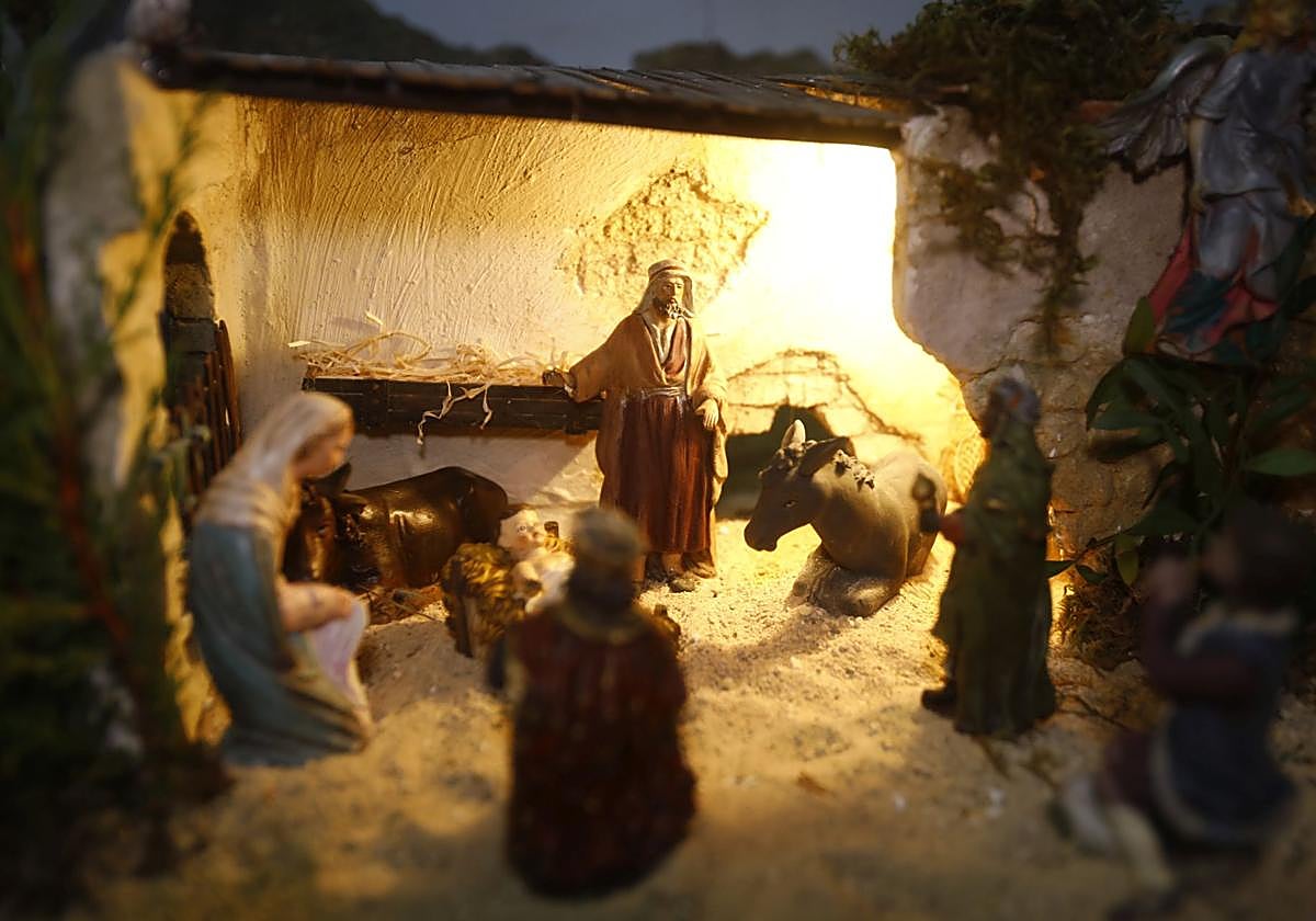Nacimiento del belén de Casa Sevilla