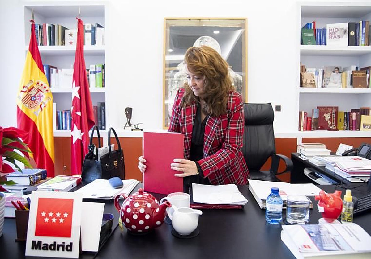 La consejera de Sanidad de la Comunidad de Madrid, Fátima Matute