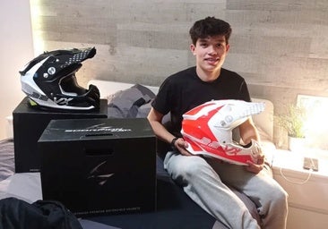 Foto de Enzo Badenas difundidas en sus redes sociales