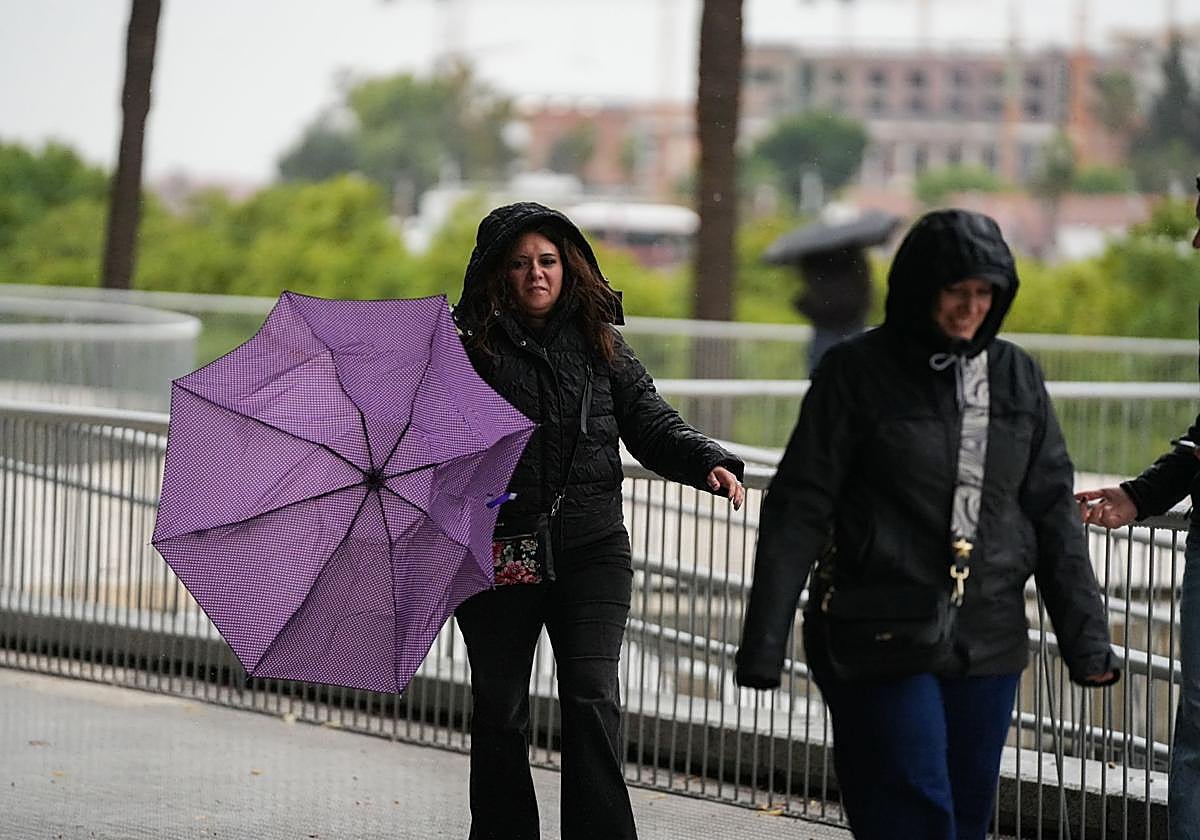 Lluvia en Sevilla
