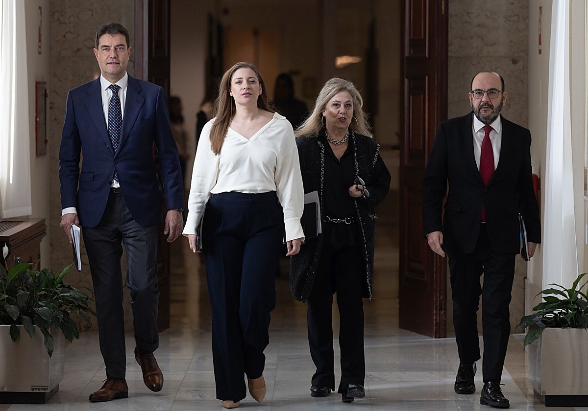 La portavoz del Grupo Parlamentario Popular en el Congreso, Ester Muñoz