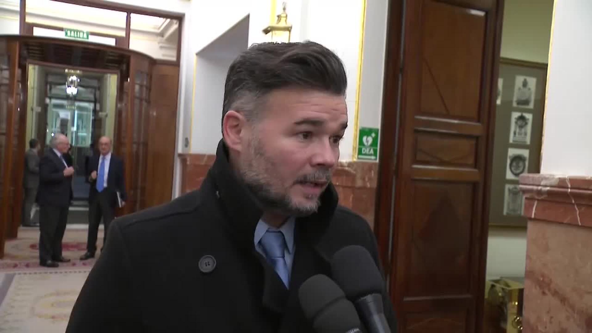 ERC censura la sentencia al fiscal y augura que ahora tratarán de imputar a Sánchez