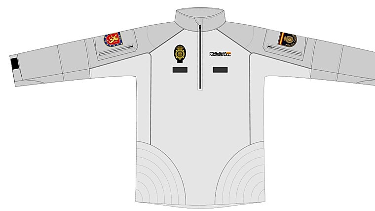 One of the new anti-riot equipment