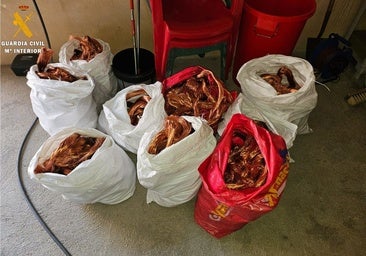 Tres detenidos en Sepúlveda (Segovia) por robar 420 kilos de cable de cobre en explotaciones agrícolas y ganaderas