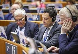 Juanma Moreno rescata la agenda europea y presionará para lograr un justo reparto de fondos entre las regiones y para el campo andaluz