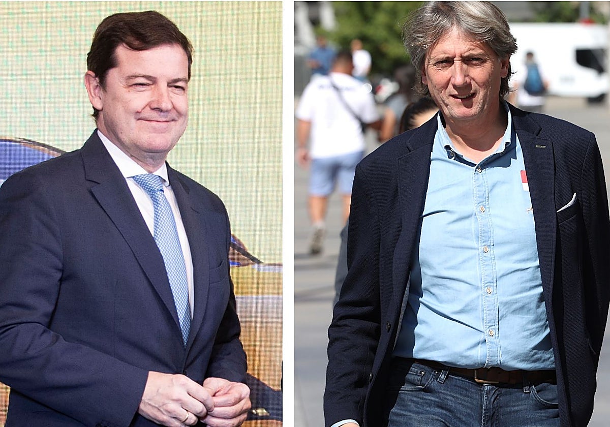 Alfonso Fernández Mañueco (PP) y Carlos Martínez (PSOE)