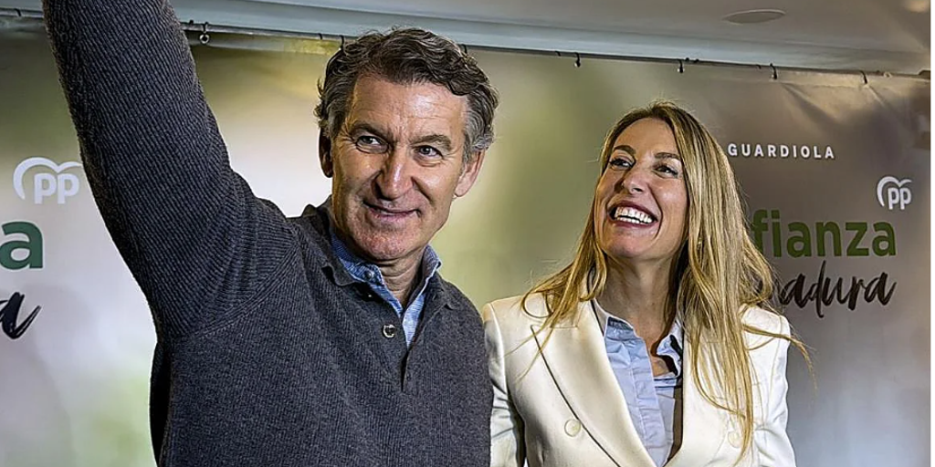 Feijóo pide a Extremadura «hablar claro» y evitar la «confusión» dando la victoria a Guardiola el 21-D