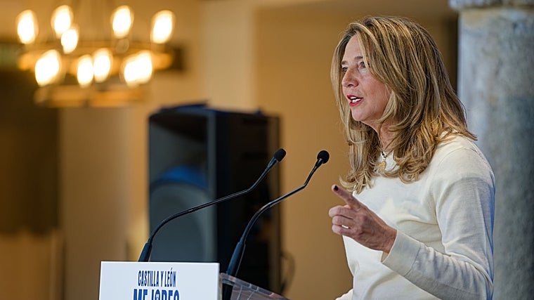 PP spokesperson in the Senate Alicia García
