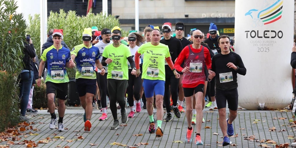 Ricardo Pedraza y David Beneyte ganan la I Carrera de la Ilusión de la ONCE en Toledo