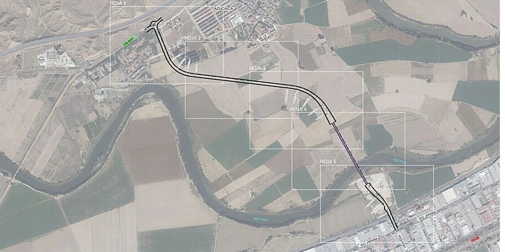 El proyecto del vial entre Azucaica y el Polígono de Toledo, condicionado a la obtención del crédito para financiar la obra