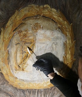 Imagem secundária 2 – imagens de obras de restauro.