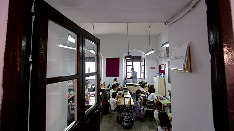 Aula escolar em Córdoba