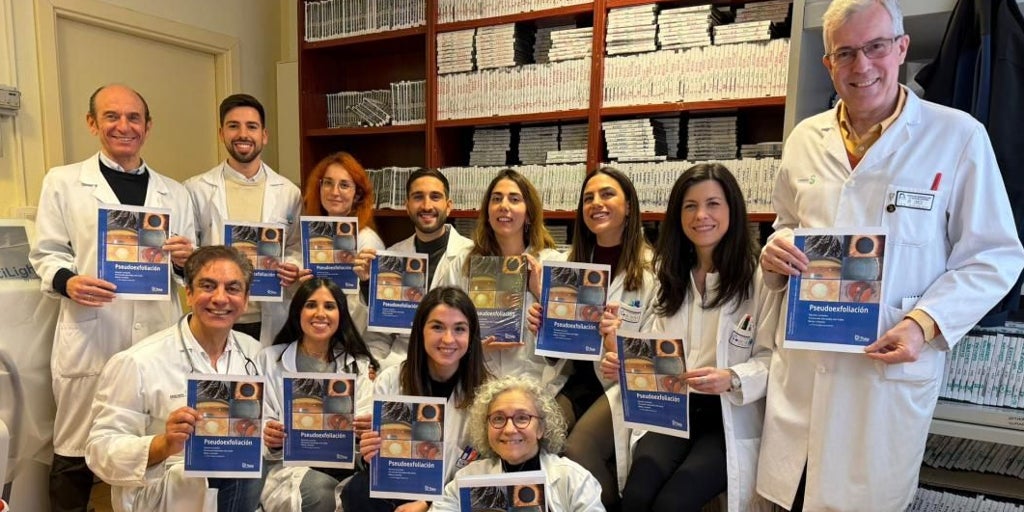La Gerencia Alcázar de San Juan participa en el primer libro en español sobre la pseudoexfoliación ocular