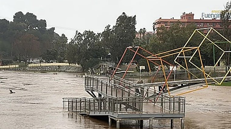 Crecida del río Fuengirola