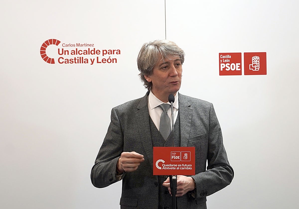 El candidato del PSOE en Castilla y León defiende el acuerdo entre Sánchez y Junqueras: «La obligación de todo gobernante es intentar buscar consensos»