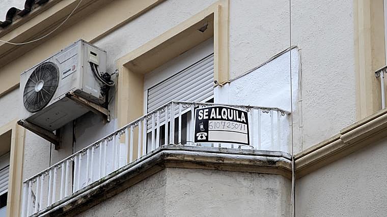 Imagen de una vivienda en alquiler en Ciudad Jardín