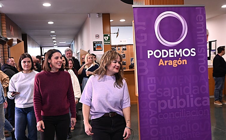 Imagen principal - 8-F: Podemos se lanza a por Alegría