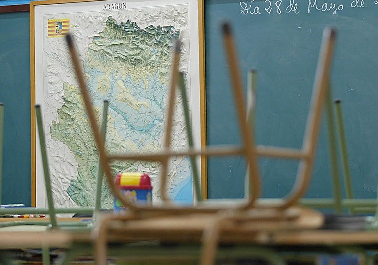 El sector de la educación pública convoca tres días de huelga  en Aragón en vísperas de la campaña