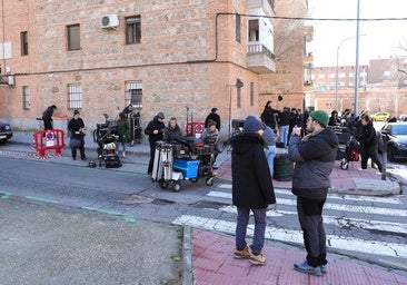 El actor turco Can Yaman rueda en el barrio de Corea de Toledo la serie 'El laberinto de las mariposas'