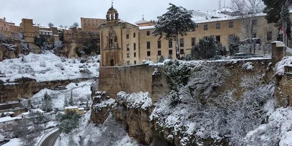 Cuenca estará en aviso amarillo por nieve este jueves