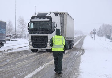 La DGT levanta las restricciones y desembolsa los camiones en Zamora y León