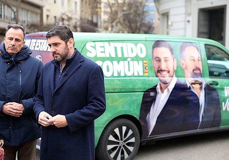 Alejandro Nolasco, el candidato de Vox que se ha fijado en el voto rural