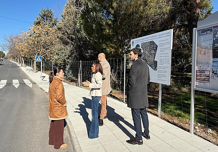 Olías del Rey en Toledo mejora los accesos a las urbanizaciones con un plan de mejora