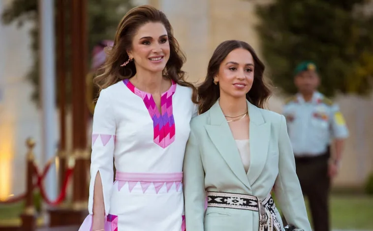 El estilo de  Imán de Jordania,  digna sucesora en elegancia de Rania de Jordania