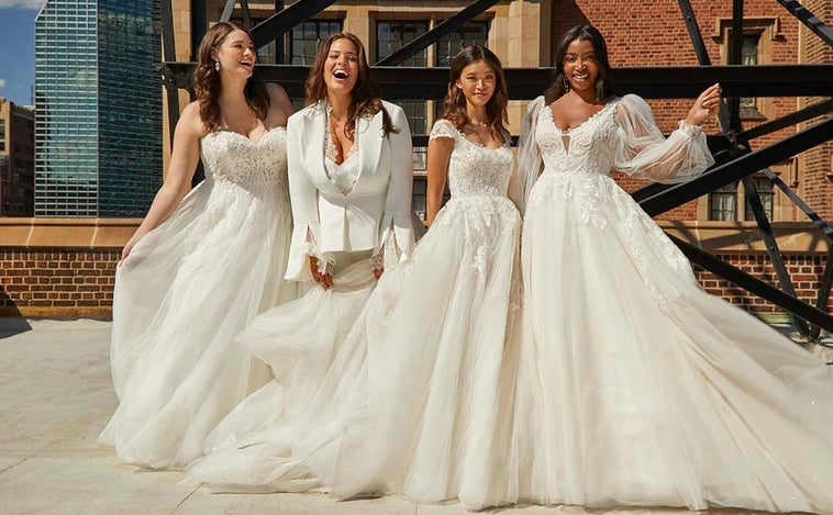 Vestidos de novia de talla grande, la moda nupcial se adapta a todo tipo de cuerpos