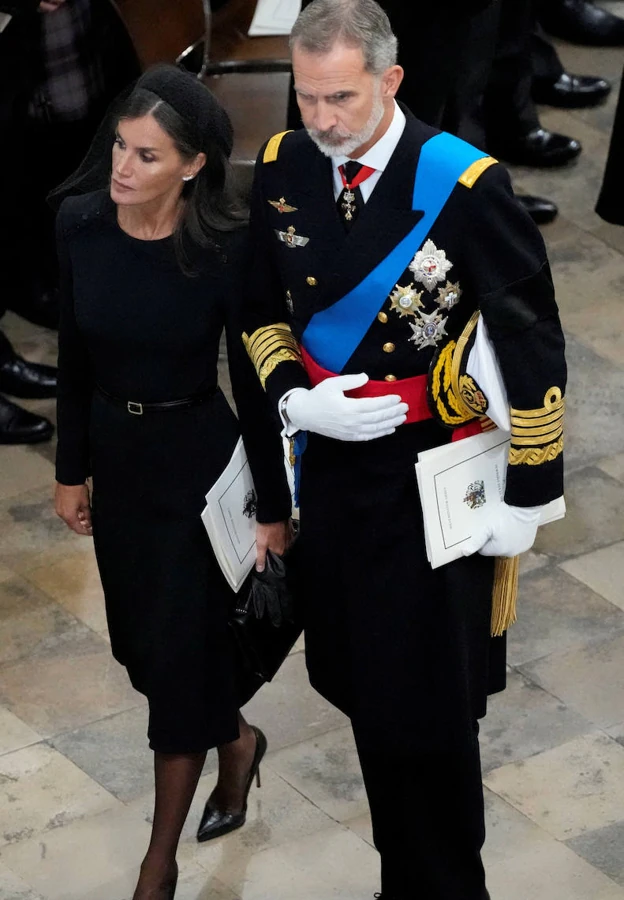 El Rey Felipe y la reina Letizia Ortiz en la abadía de Westminster