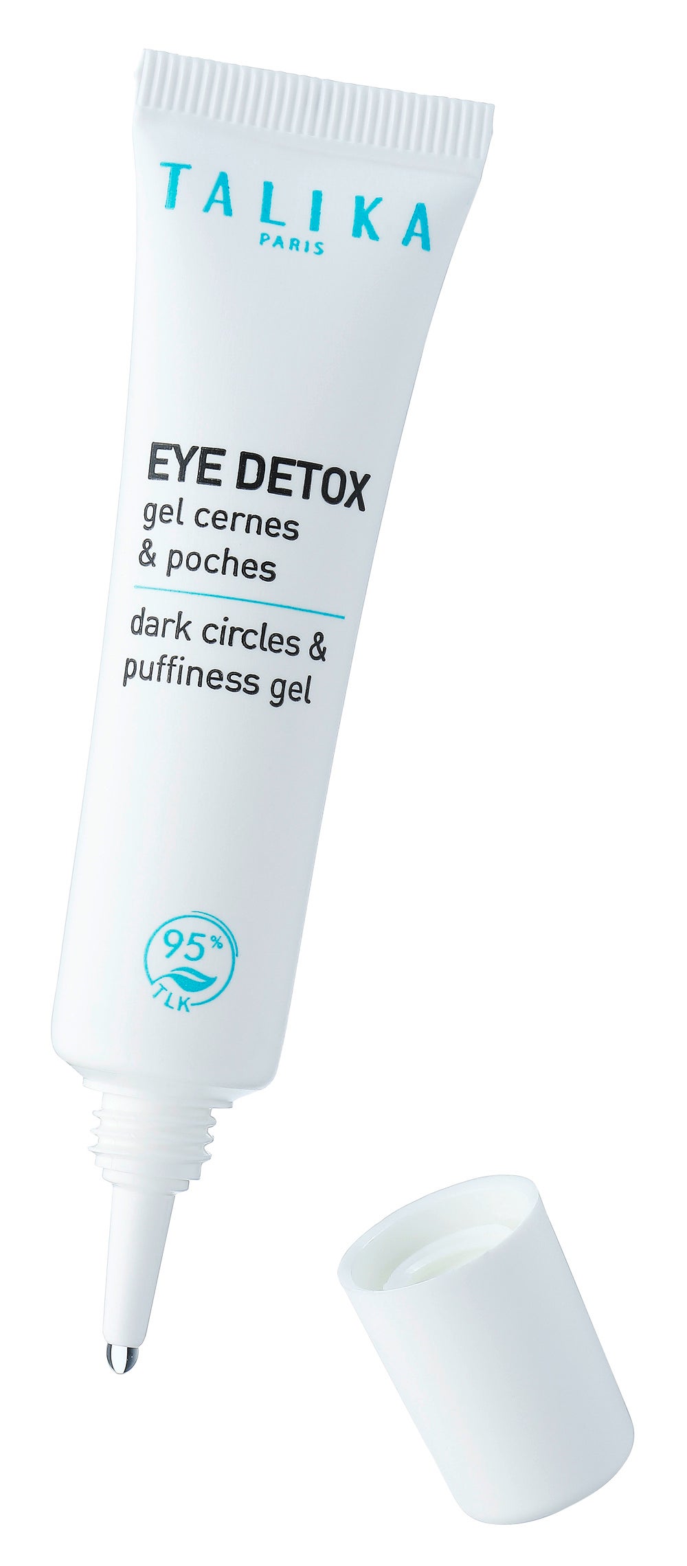 Contorno de ojos Eye Detox de Talika (24,90 euros). Contorno de ojos específico para bolsas y ojeras, gracias a una combinación única de ingredientes activos, presentes de forma natural en la piel para reactivar su metabolismo, la cafeína tonificante y Chromadetox. También incluye ácido hialurónico con acción antiarrugas, niacinamida que potencia la luminosidad y agua floral de arándanos, hidratante y calmante.