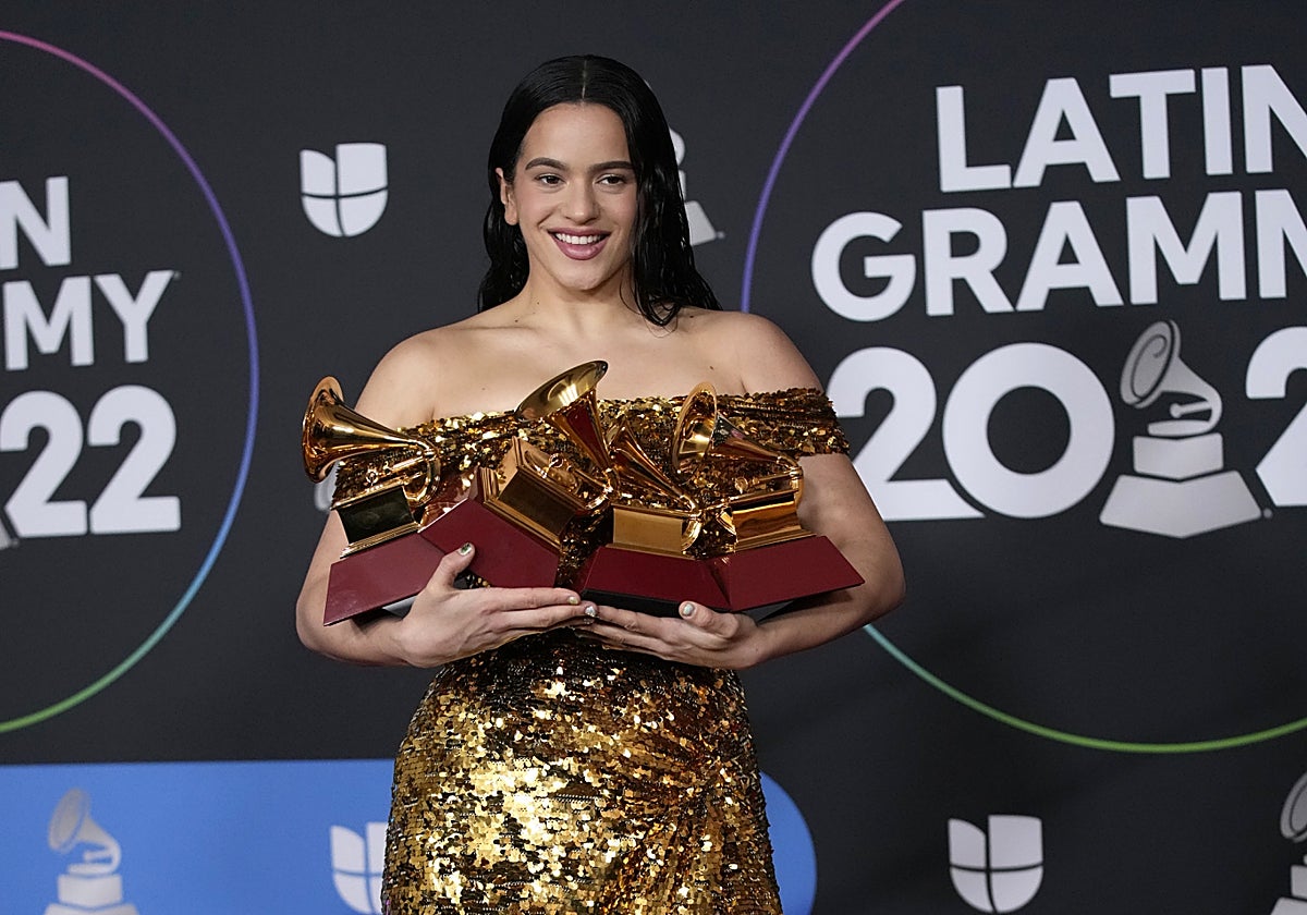 Rosalia en los Grammy Latinos 2022