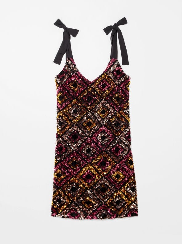 Vestido fantasía de varios colores: 22,99 euros en Venca.