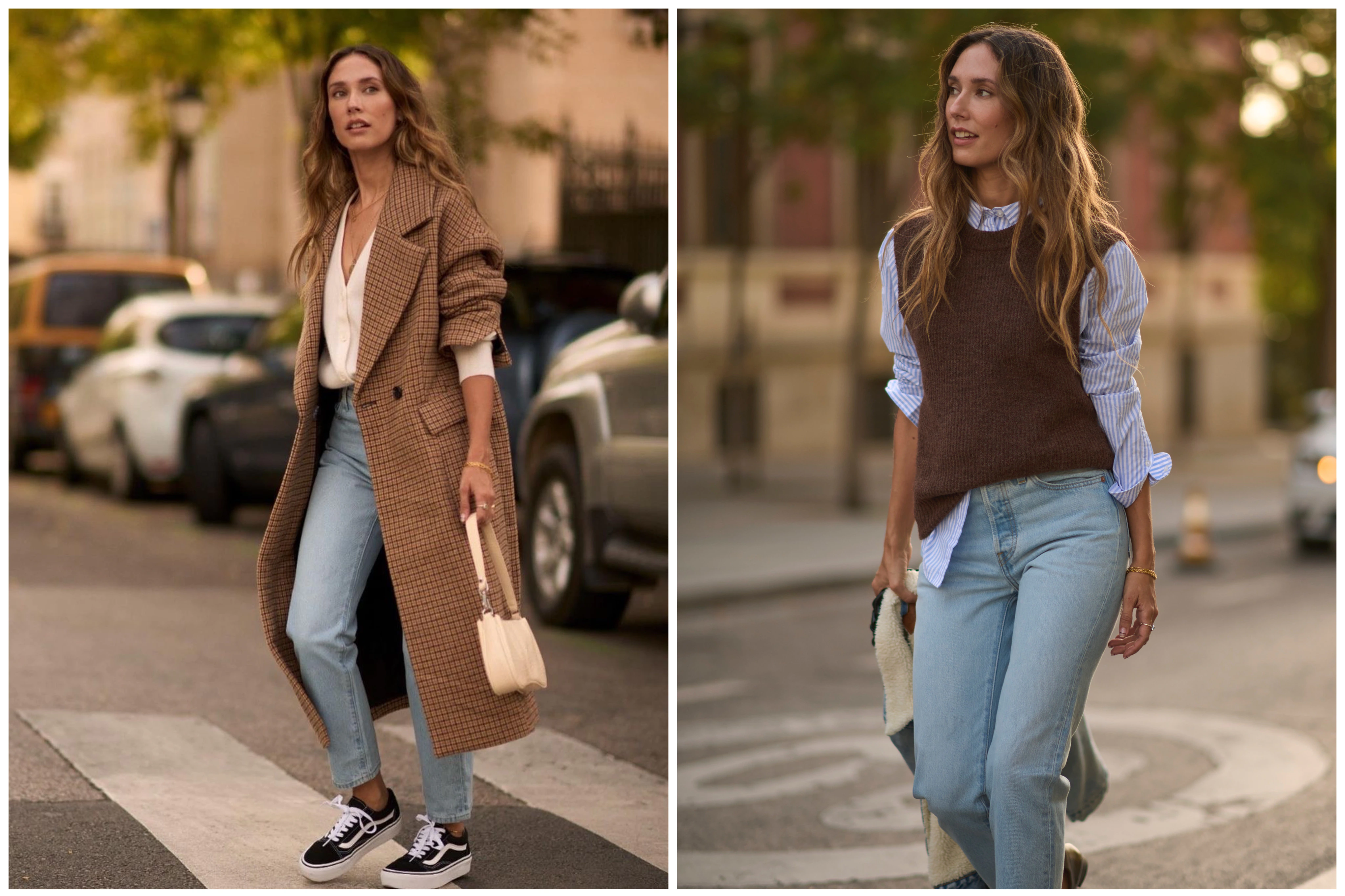 Como ya nos ha contado a ABC Estilo, Grace Villarreal es muy afín a los jeans, especialmente si son Levi's, y en Amazon Fashion podemos encuentran los que ella lleva en las imágenes. 