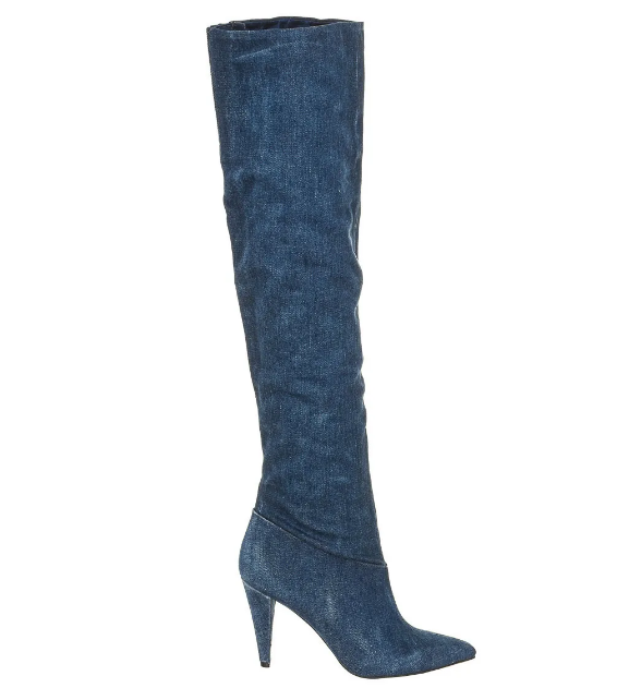 Botas altas de tacón de Guess: 85 euros.