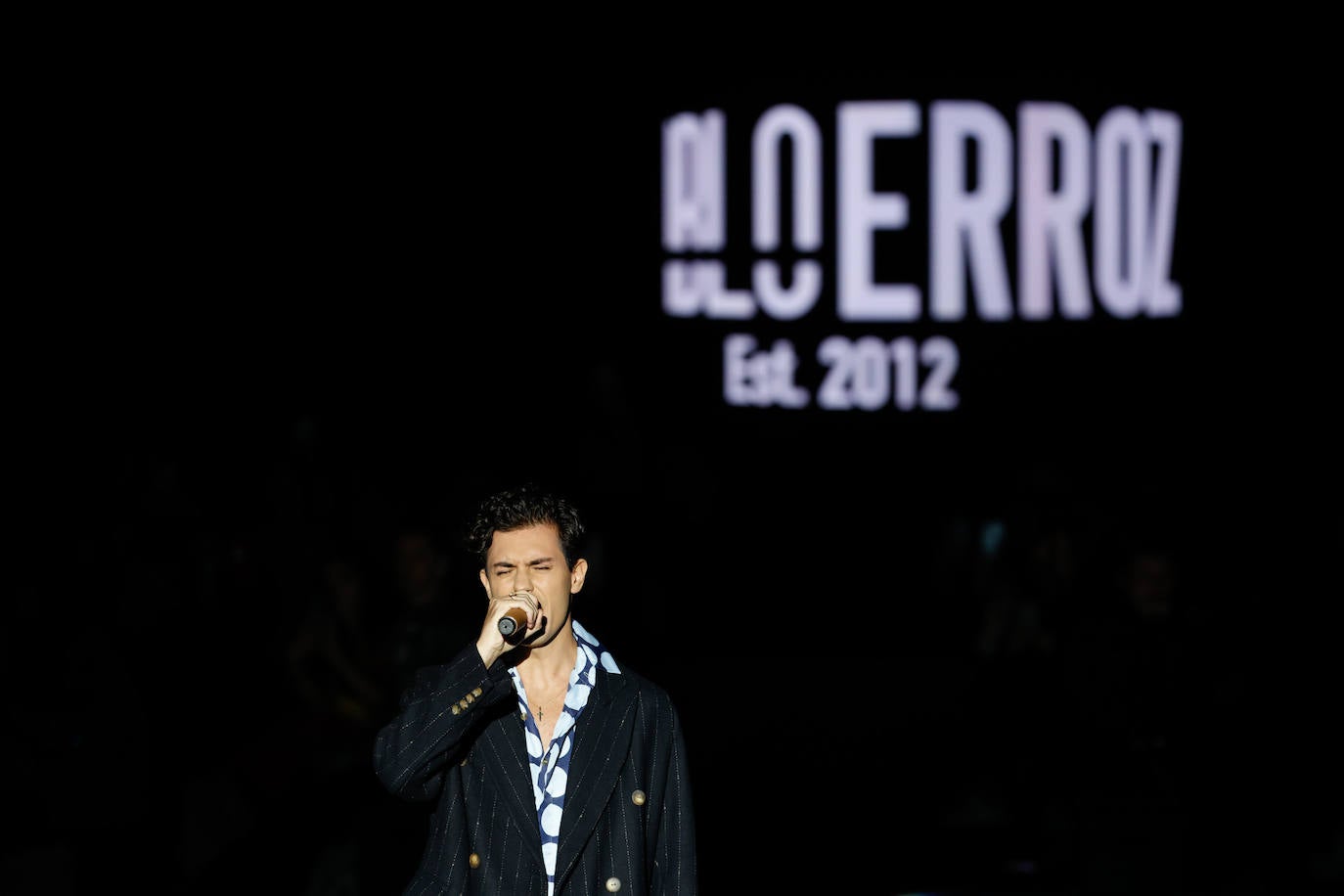 Pablo Erroz Otoño/Invierno 2023/24. Affred García ha cerrado del desfile. 