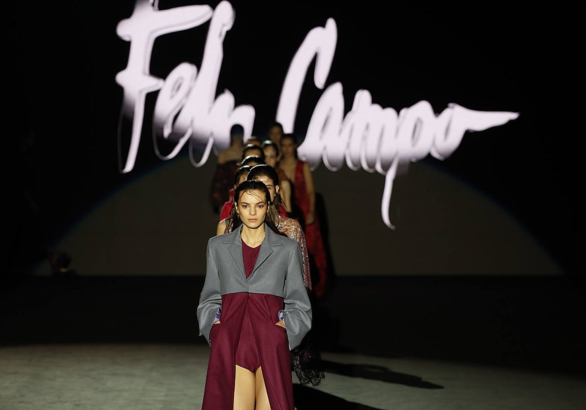 El desfile de Fely Campo en la tercera jornada de la MBFWMadrid otoño/invierno 2023/24.