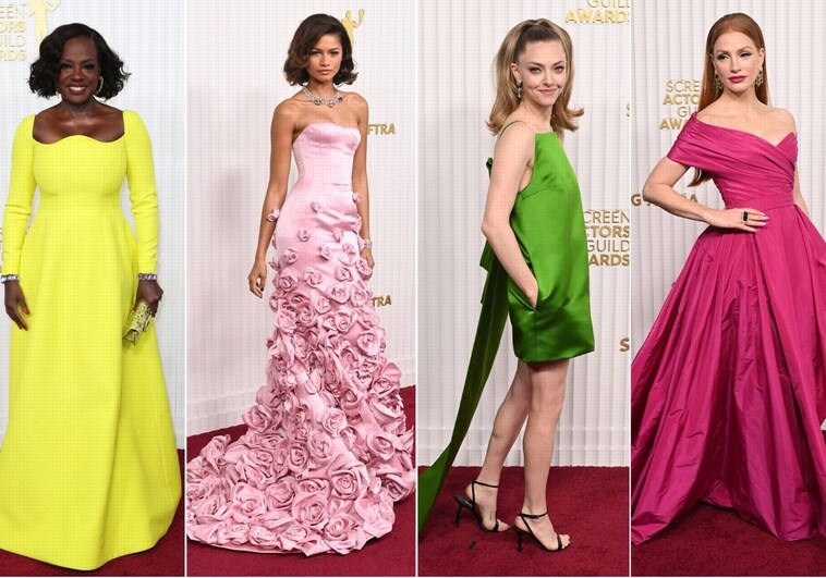 SAG Awards 2023: la alfombra roja más colorida de Hollywood