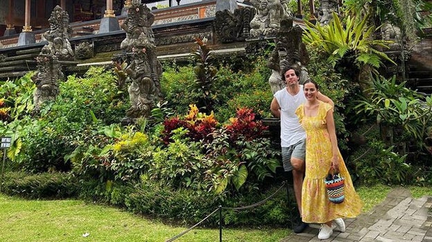 Tamara Falcó e Iñigo Onieva en Indonesia.