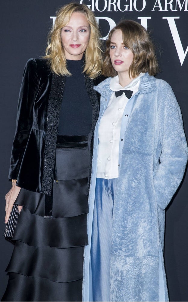 Uma Thurman y Maya Hawke.