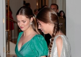 La Princesa Leonor y la Infanta Sofía confían en la moda española para la entrega de los Premios Princesa de Girona