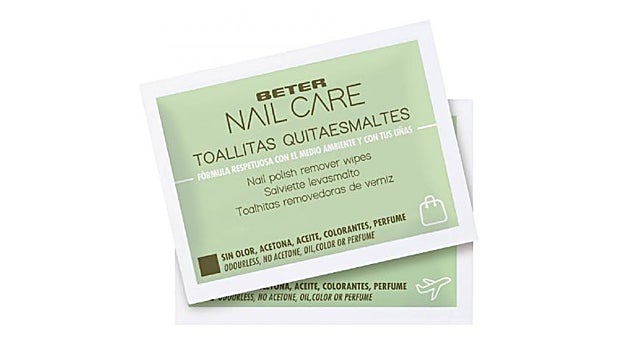 Toallitas individuales quitaesmaltes de Beter Nail Care.